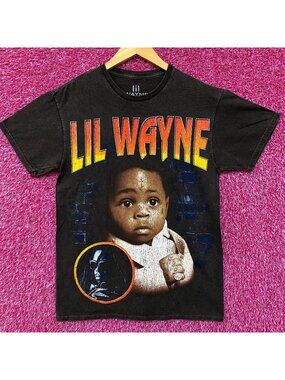 Lil Wayne Tha Carter III Double Sided Tracklist T-shirt size Medium